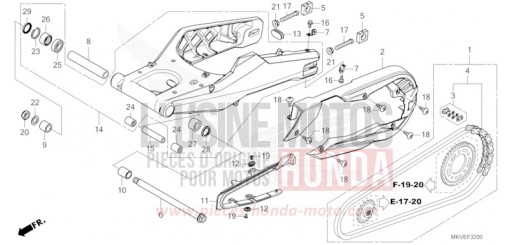 BRAS OSCILLANT NSS750T de 2026